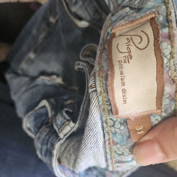 Paige Denim Cut Out Jeans - Picture 4 of 4